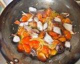 【4月】トマトと島だこのパスタ作り方7写真