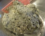 ノンオイル♪HM豆腐焼きドーナツ♥黒ごま作り方1写真
