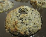 ノンオイル♪HM豆腐焼きドーナツ♥黒ごま作り方3写真