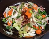 韓国料理☆タコの辛炒め(ナクチポックン)作り方5写真
