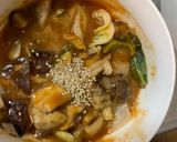 根菜茄子白菜レモン味噌デミ味温野菜サラダ作り方21写真