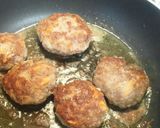ハンバーグ。作り方4写真