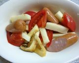 長芋×エリンギ×トマトの塩昆布焼き作り方4写真