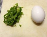 レンジでピーマンと中華たまご作り方1写真
