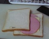 ふわりフレンチトースト～inハム＆チーズ作り方3写真