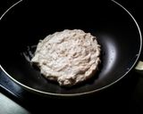 豆腐で☆モチモチみたらしツナパンケーキ作り方5写真