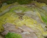 白菜×豚バラ 重ね蒸し ♪作り方3写真