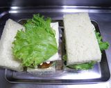 具沢山サンドイッチ♪ラップサンド作り方39写真