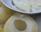 ☆レンジde簡単♪肉詰め新玉ねぎ♬☆作り方5写真