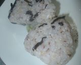 十六穀塩こんぶおにぎり作り方4写真