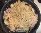 和風パスタ　シイタケ入り　手抜きだけど作り方7写真