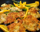 簡単♪鶏むね肉のパセリとパン粉焼き作り方5写真