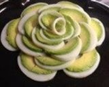 父の日にアボガド薔薇のプレゼント作り方7写真