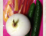 黒酢で簡単☆色々野菜の和風ピクルス作り方1写真