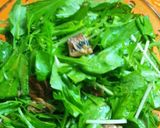 簡単!みず菜とほうれん草さんま缶サラダ作り方5写真