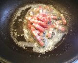 アスパラとベーコンのクリームパスタ作り方5写真