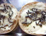 塩昆布とクリチと葱の梅胡麻わさびマフィン作り方4写真