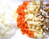 懐かしい給食の味♡ポークビーンズ作り方1写真