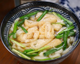 行列うどんそば🍜あげとニラのきざみうどん作り方5写真