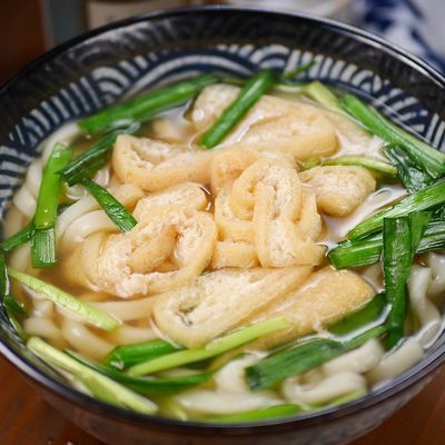 行列うどんそば🍜あげとニラのきざみうどん by 愛と癒しを届ける