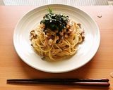 冷製でもおいしい！梅しそパスタ☆作り方6写真