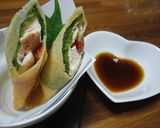 もぅ夢中♪シソトマチーズのやみつき春巻☆作り方7写真