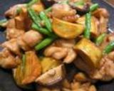 鶏肉とサツマイモの甘辛からめ作り方5写真