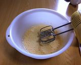 おいもさんのホワイトチョコブラウニー。作り方1写真