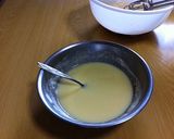 おいもさんのホワイトチョコブラウニー。作り方2写真
