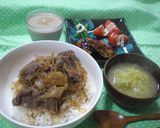 昔懐かし～牛丼作り方4写真