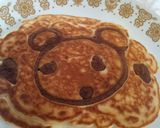 簡単　アンパンマン　デコホットケーキ作り方6写真
