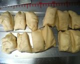 白玉粉でモチモチ♬HBで牛乳ロールパン作り方2写真
