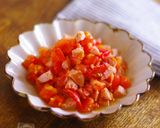 レンジで★ソーセージとトマトの和え物作り方5写真