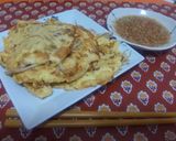 納豆ともやしのお焼き作り方7写真
