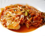 白身魚の甘酢あんかけ作り方5写真