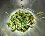 新芽の梅わさび海苔胡麻和え作り方7写真
