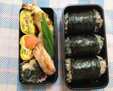 お弁当に！ネギと紅生姜の卵焼き作り方4写真