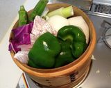 野菜を摂ろう!蒸篭で蒸し野菜作り方3写真
