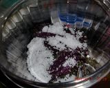 ＊梅干し・副産物：赤紫蘇で包むおにぎり＊作り方4写真