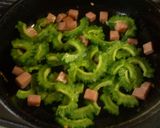 ゴーヤとスパムのカレーシーズニング炒め作り方4写真