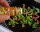 ゴーヤとスパムのカレーシーズニング炒め作り方5写真