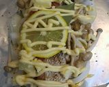 サーモンとシメジのホイル包み焼き作り方5写真
