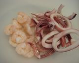 魚介類の冷製パスタ作り方2写真