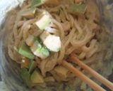 ☆アボカドクリームうどん☆作り方4写真