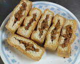 簡単！焼いて挟むだけ☆油揚げ納豆挟み焼き作り方3写真