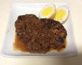 煮込み和風ハンバーグ作り方13写真