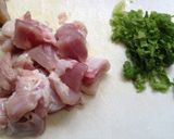 鶏肉の柚子胡椒パスタ作り方1写真