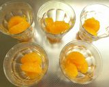 簡単☆みかんゼリー☆みかん缶詰+カルピス作り方5写真