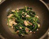 ほうれん草とベーコンのパスタ作り方10写真