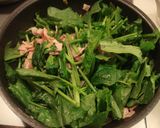 ほうれん草とベーコンのパスタ作り方9写真